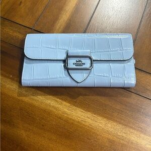 Coach outlet wallet blue